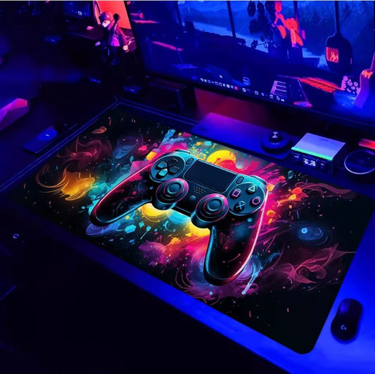 XXL Gamepad Gaming Mouse Pad – Vibrant Gamer Desk Mat