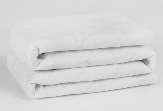 Pinsonic Soft Touch Mattress Protector - White