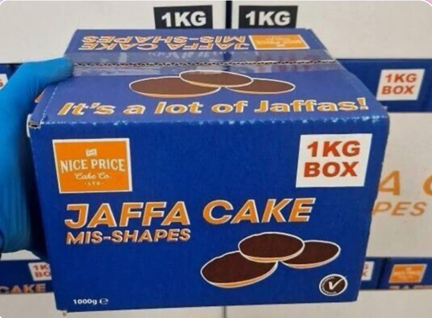 Jaffa Cakes Mis-shapes
