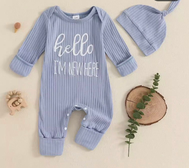 Newborn Baby Boy Fall Clothes Set