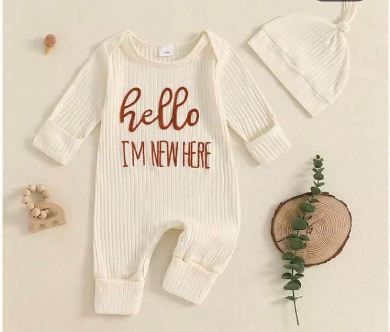 Newborn Baby Boy Fall Clothes Set