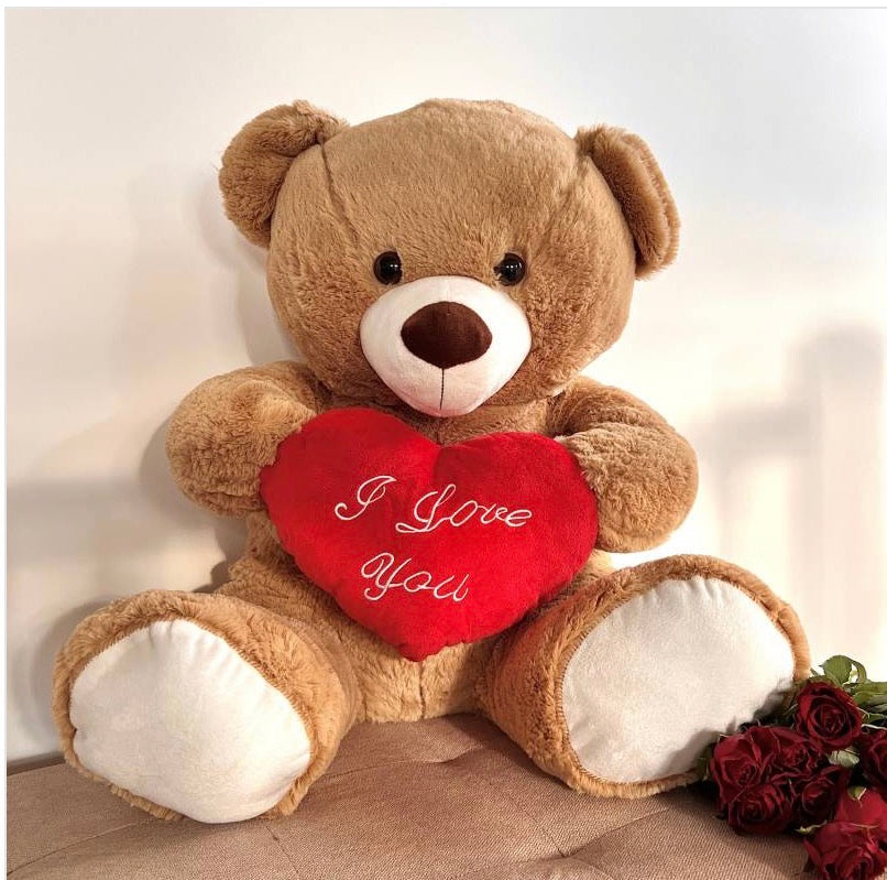 GIANT 55CM I LOVE YOU TEDDY BEAR
