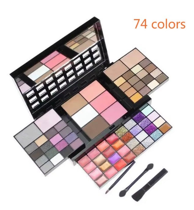 40/74/78 Colors Glitter Eyeshadow Palette