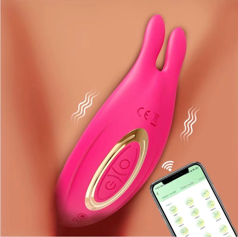 Rotating Bead Rabbit Vibrator – Dual Stimulation Pleasure Toy