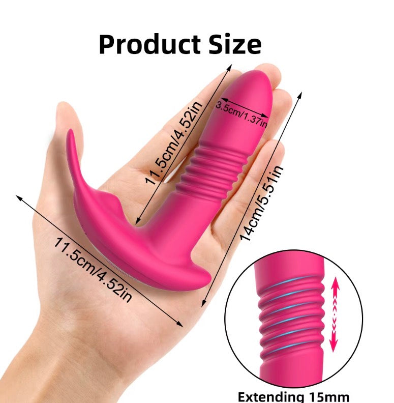Rotating Bead Rabbit Vibrator – Dual Stimulation Pleasure Toy