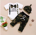 Baby Boy “Ladies, I Have Arrived” Outfit Set 💚🖤