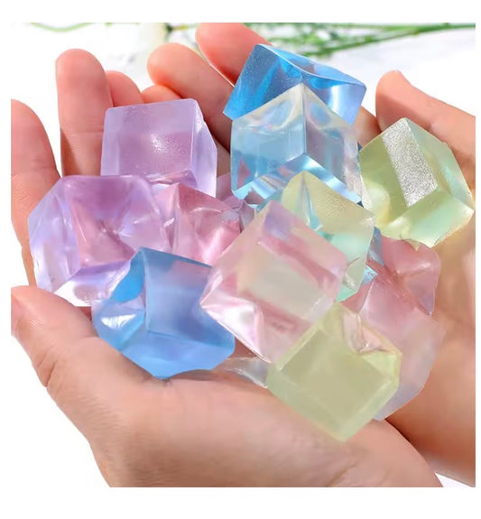 Square Ice Stress Ball Fidget 🧊