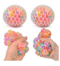 Rainbow Sensory Stress Relief Ball – 3D Squishy Fidget 🌈