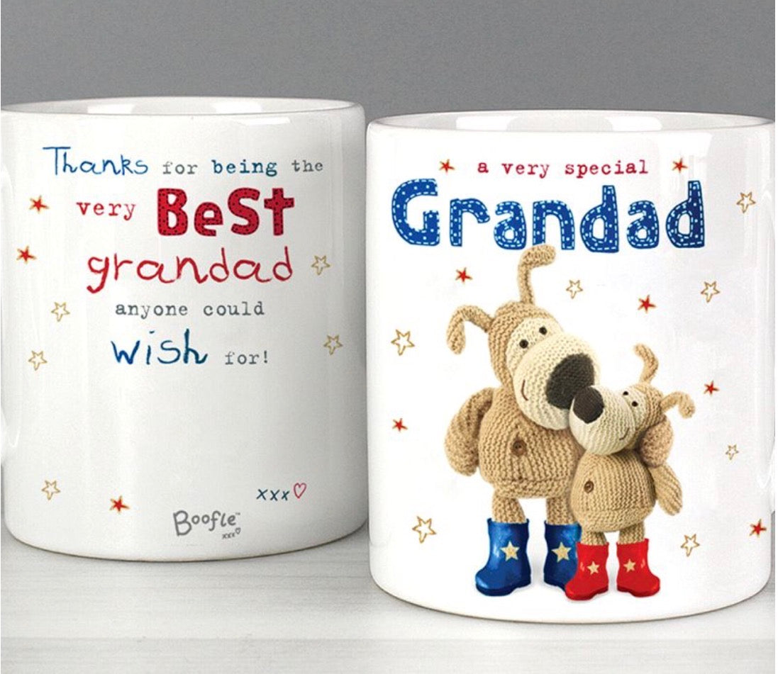 Personalised Boofle Special Grandad Mug