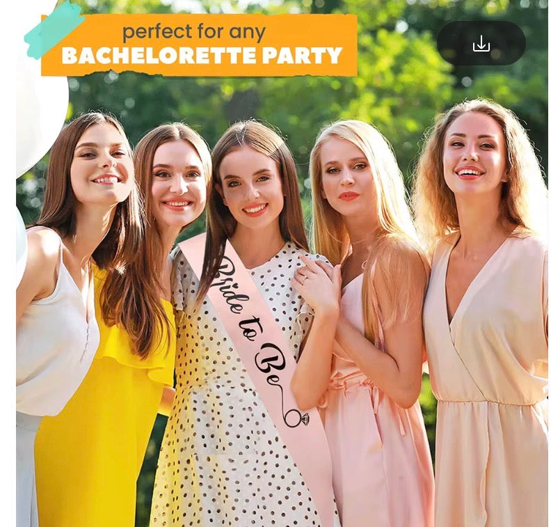 👰✨ Bride To Be Sash – The Perfect Hen Party Accessory ✨👰