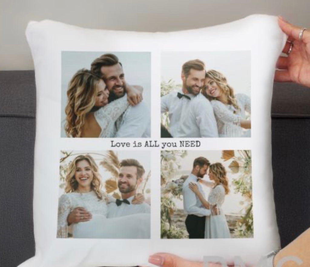 Personalised Mutli Photo Upload Cushion