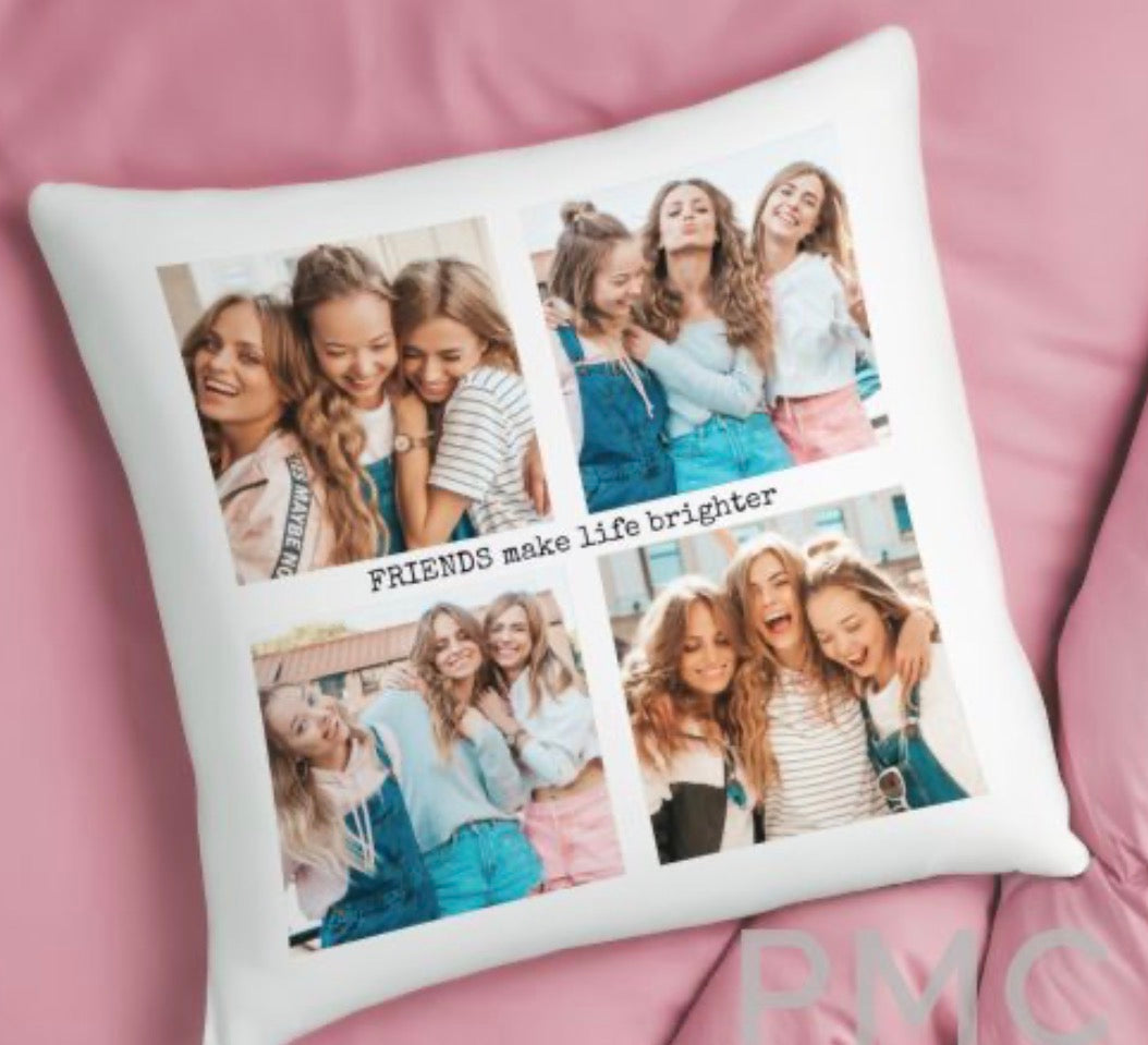 Personalised Mutli Photo Upload Cushion