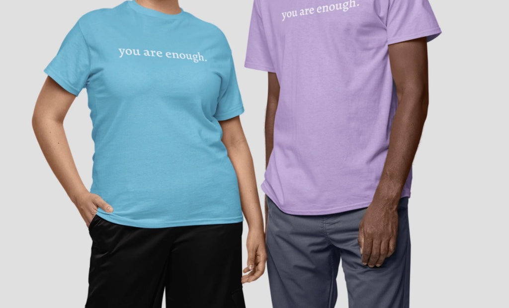 ✨ You Are Enough – Positive Message T-Shirt ✨