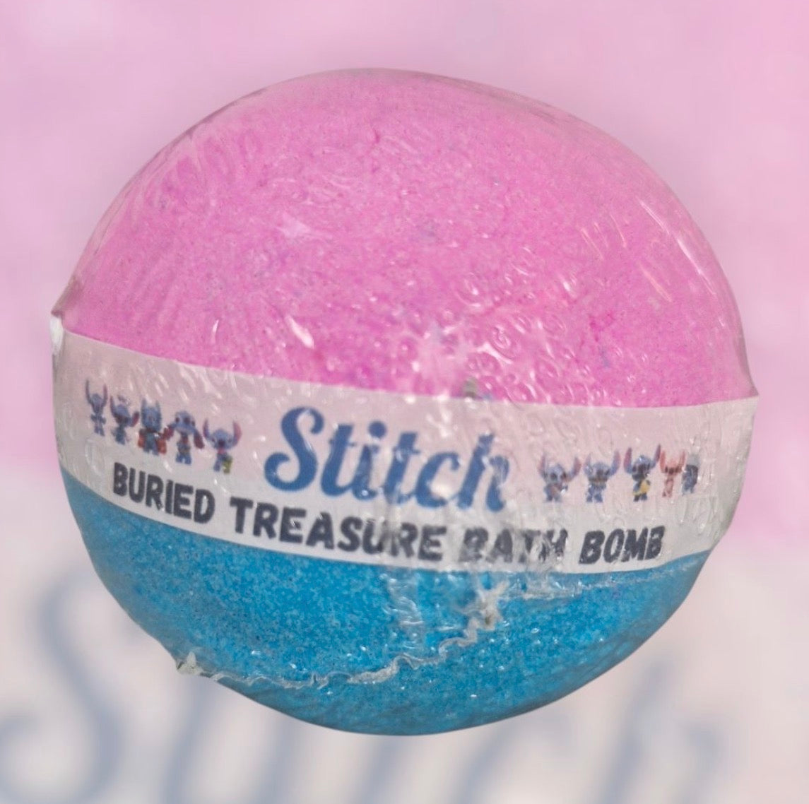 Stitch Buried Treasure Toy Bath Bomb
