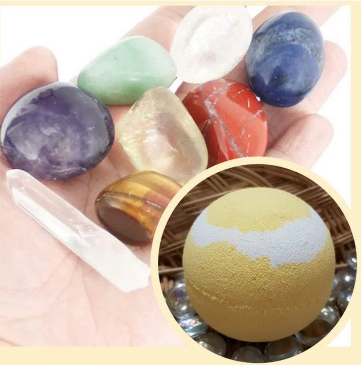 Healing Crystal Buried Treasure Bath Bombs