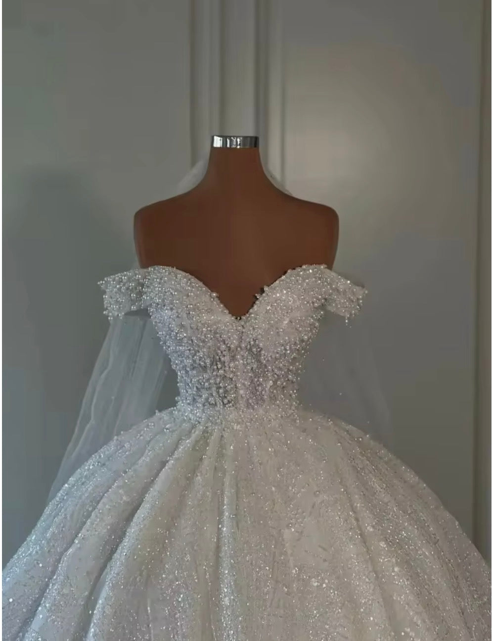 Fairytale Princess Ball Gown Wedding Dress
