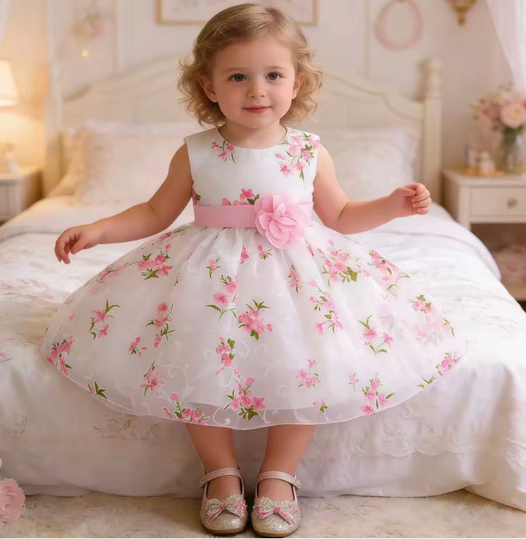 Beautiful Floral Princess Dress
