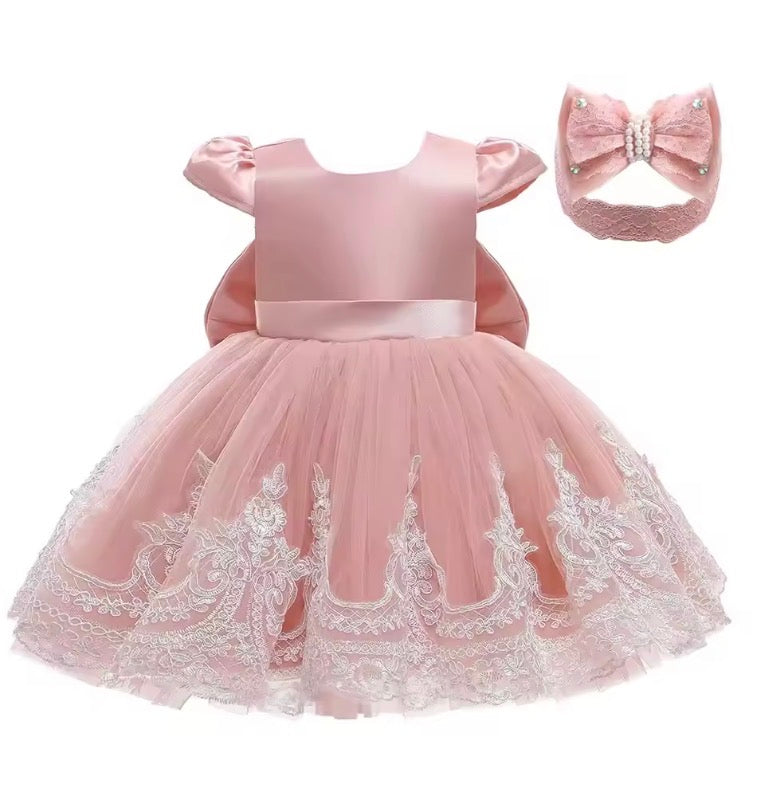 Baby Princess Flower Girl Dress – 0–2 Years