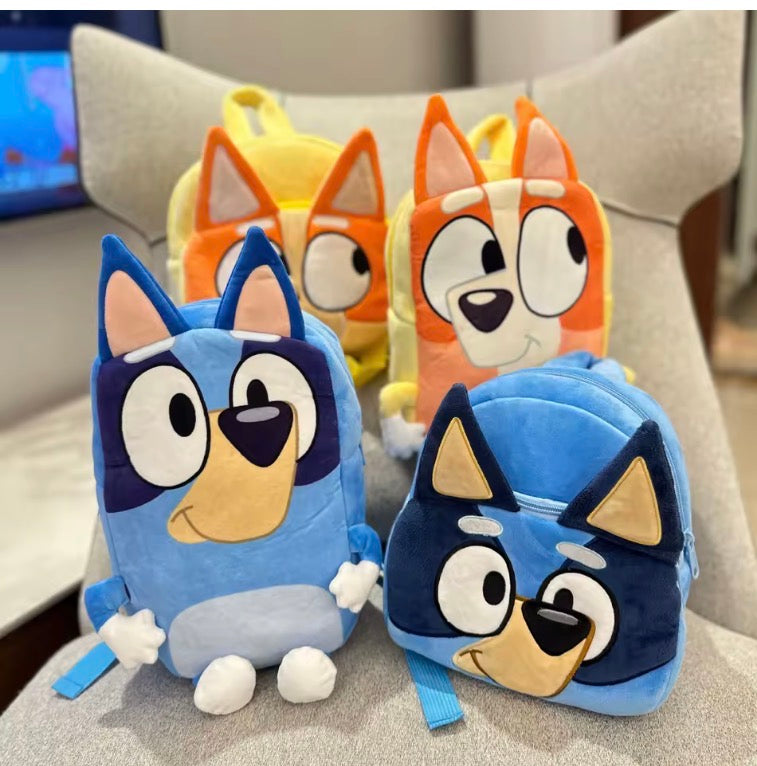 Bluey Plush Schoolbag