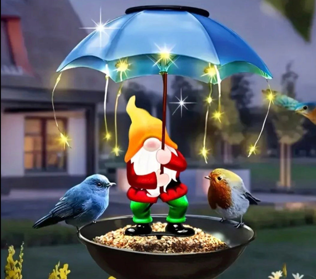 Whimsical LED Garden Gnome Light – Magical Outdoor Charm!