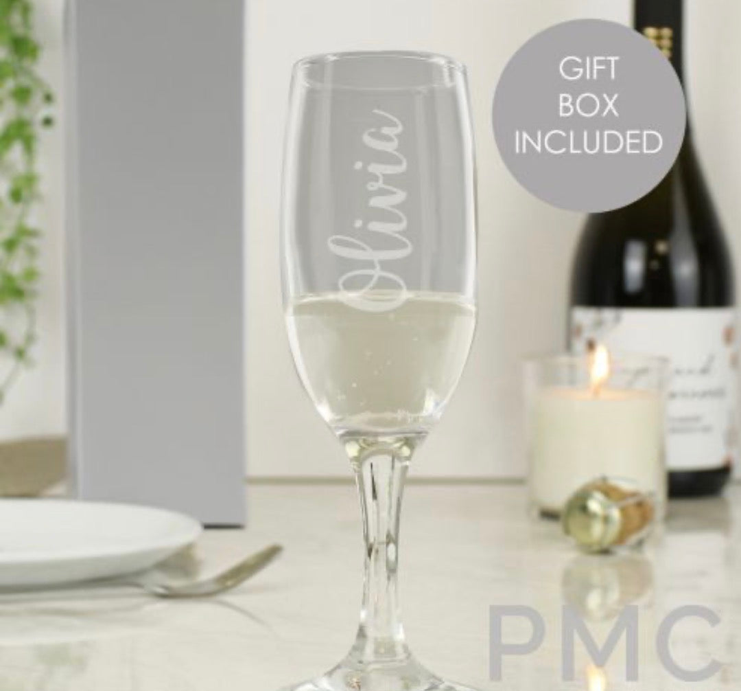 Personalised Name Only Engraved Flute