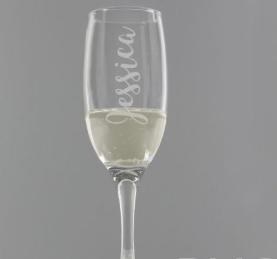 Personalised Name Only Engraved Flute