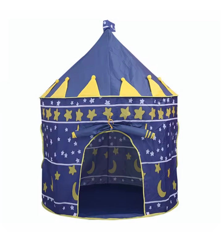 Children Kids Pop Up Castle Play Tent