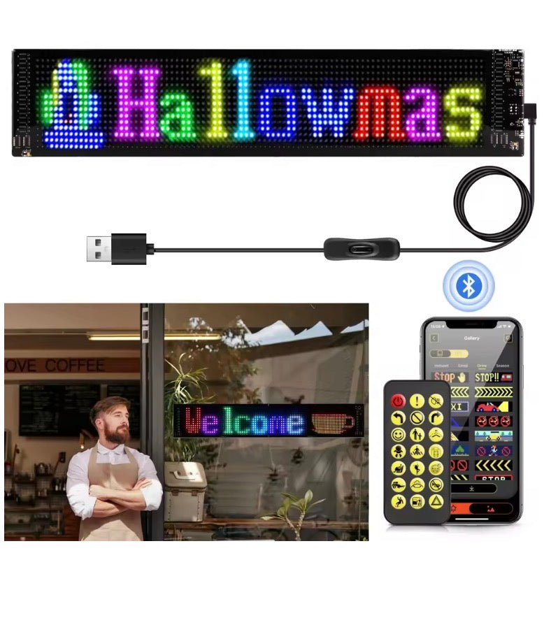 Programmable LED Bluetooth Sign