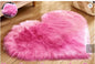Luxury Heart Shaped Fluffy Rug