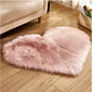 Luxury Heart Shaped Fluffy Rug