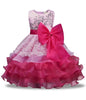 Flower Girl Wedding Dress Sleeveless Pleated