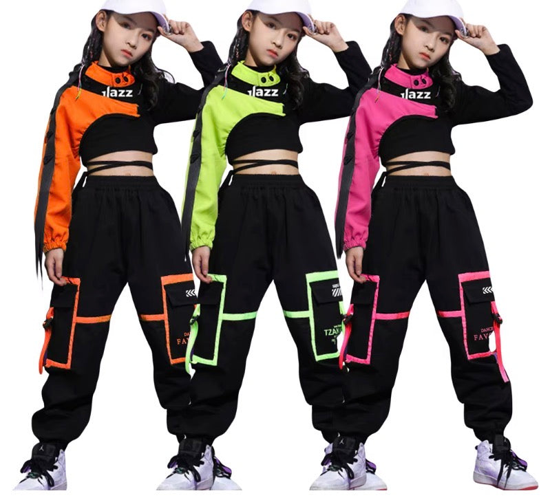 Girls Urban Jazz 3 Piece Dance Set
