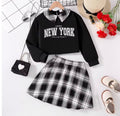 2 Piece New York Slogan Outfit