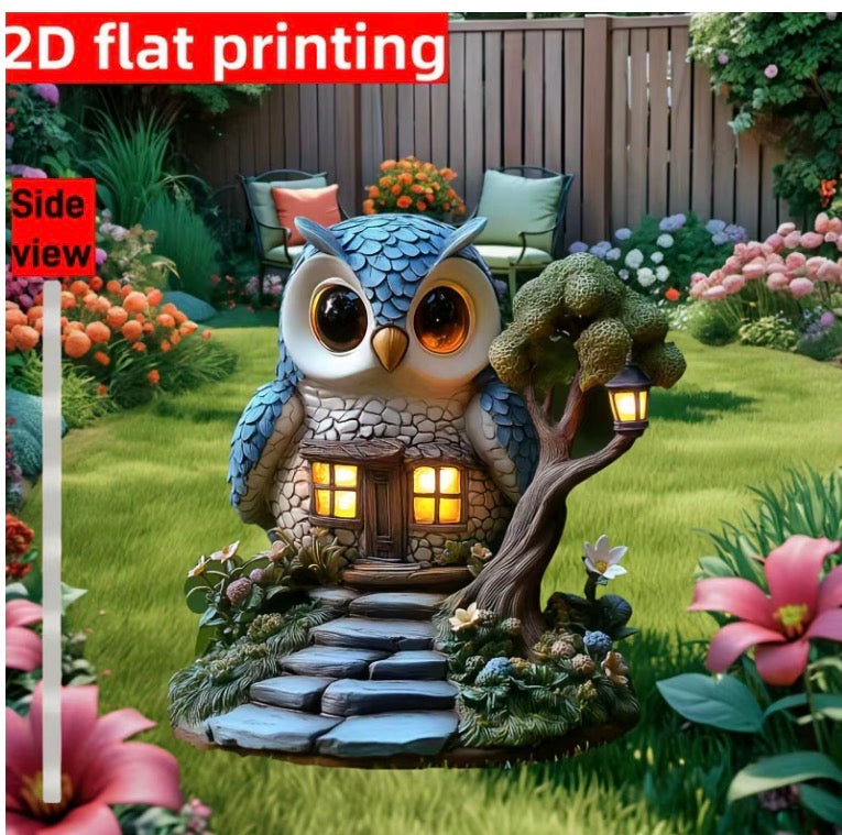 Owl Garden Ornament