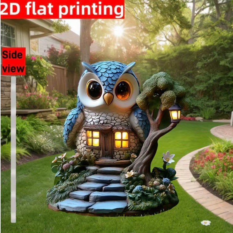 Owl Garden Ornament