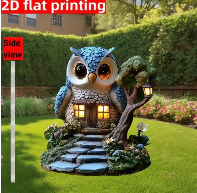 Owl Garden Ornament