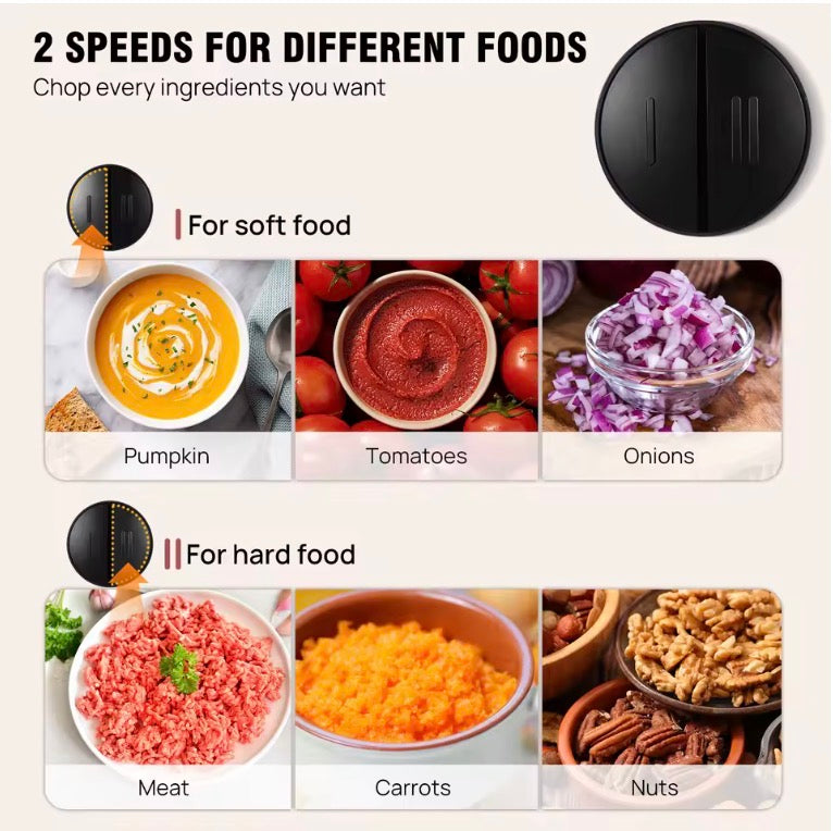 2L Electric Food Chopper