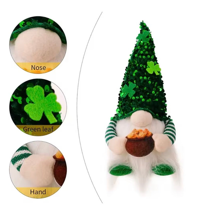 St Patrick’s Day Light-up Gnome Decorations