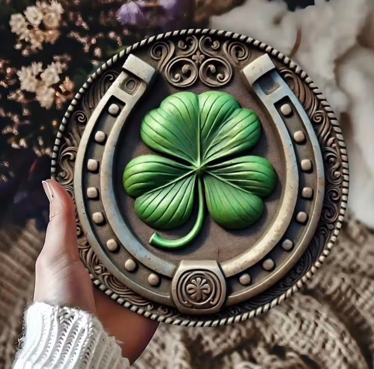 St. Patrick’s Day Horseshoe Plaque.