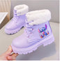 Adorable Kids Fur-Lined Winter Boots
