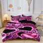 Love couple Hearts Theme Print Duvet Cover Set