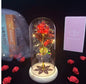 Galaxy Glass Rose Flower, Forever Eternal Crystal