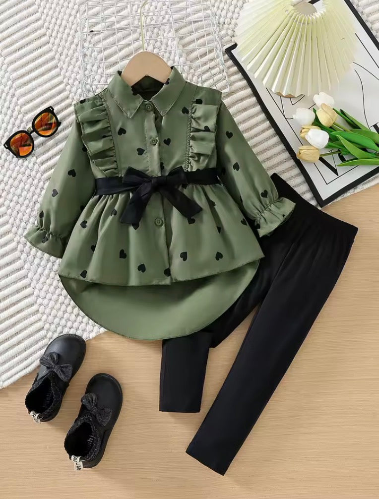 Spring Autumn Girls Clothing Sets