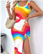 Stylish Ruched Summer Maxi Dress