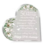 New Happy Anniversary Heart Plaque