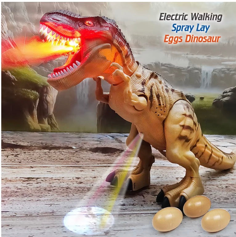 Electric Walking Spray, Lay Eggs Dinosaur