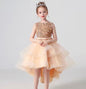 Sequin Lace Flower Girl Dress
