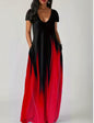 New Summer Loose Print Casual Women's Dress