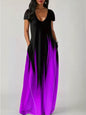 New Summer Loose Print Casual Women's Dress