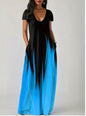 New Summer Loose Print Casual Women's Dress
